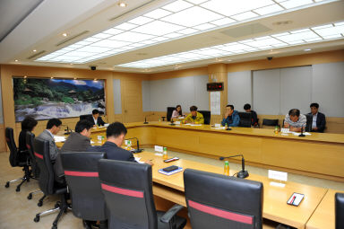 2015 전국체전 조정 카누경기장 조성계획보고회 의 사진