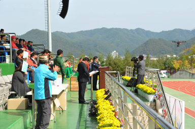 2015 제31회 용화축전 개회식 의 사진