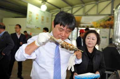 2015 햅쌀 및 산천어구이 시식회 의 사진