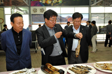 2015 햅쌀 및 산천어구이 시식회 의 사진