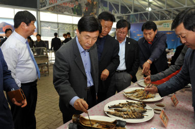 2015 햅쌀 및 산천어구이 시식회 의 사진