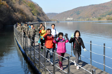 2015 화천 산소길 걷기 대회 의 사진