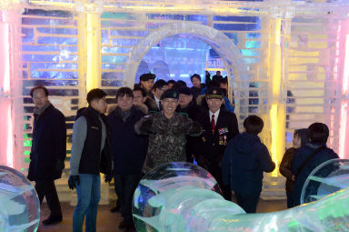 2015 세계최대 실내얼음조각광장 개장식 의 사진