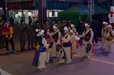 2015 선등거리 점등식 의 사진