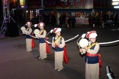 2015 선등거리 점등식 의 사진