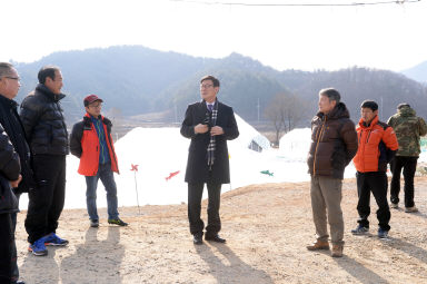 2016 바로파로 겨울축제장 현장 점검  의 사진