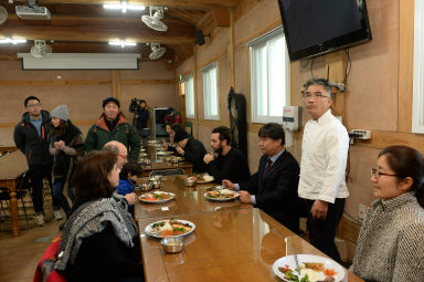 2016 먼치스프렌치 레스토랑 존클락 대표 방문 의 사진