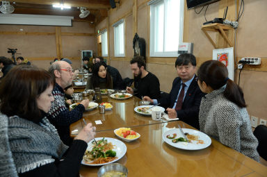 2016 먼치스프렌치 레스토랑 존클락 대표 방문 의 사진