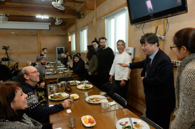 2016 먼치스프렌치 레스토랑 존클락 대표 방문 의 사진