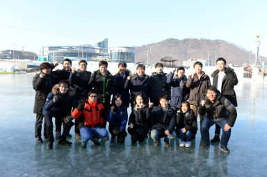 2016 중앙부처 실무수습 사무관 화천산천어축제 자율체험 사진