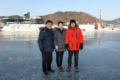 2016 화천산천어축제장으로 신혼여행 의 사진