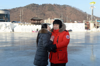 2016 화천산천어축제장으로 신혼여행 의 사진