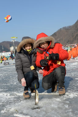 2016 화천산천어축제장으로 신혼여행 의 사진