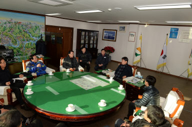 2016 화천산천어축제장 김명선 강원도 기획조정실장 방문 의 사진