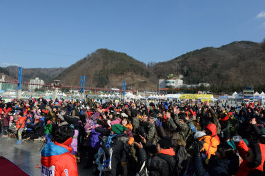 2016 화천산천어축제 이벤트 행사 의 사진
