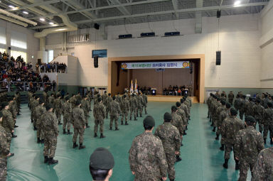 2016 육군 제15보병사단 신병수료식 의 사진