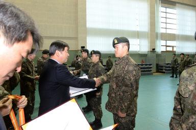 2016 육군 제15보병사단 신병수료식 의 사진