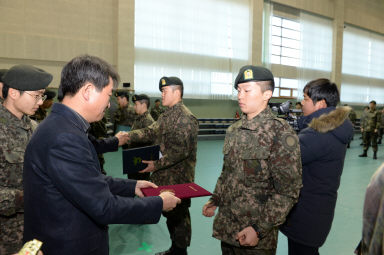 2016 육군 제15보병사단 신병수료식 의 사진