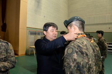 2016 육군 제15보병사단 신병수료식 의 사진