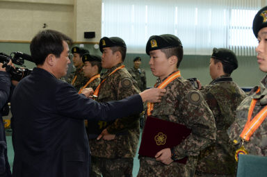 2016 육군 제15보병사단 신병수료식 의 사진