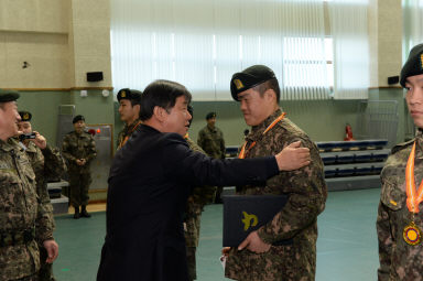 2016 육군 제15보병사단 신병수료식 의 사진