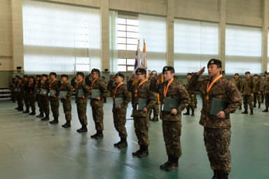 2016 육군 제15보병사단 신병수료식 의 사진