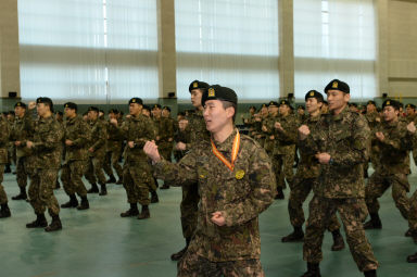 2016 육군 제15보병사단 신병수료식 의 사진