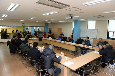 2016 산천어 납품업체 대표와의 간담회 의 사진