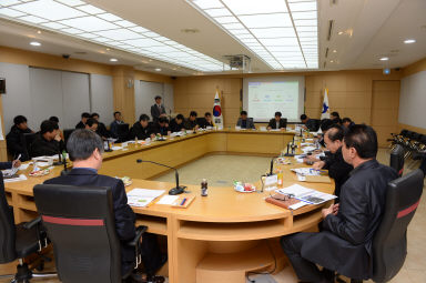 2016 산천어축제 발전방안 연구용역 중간보고회 의 사진