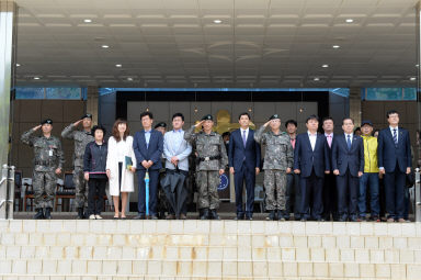 2016 육군 제7보병사단 신병 수료식 사진