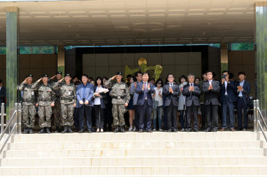 2016 육군 제7보병사단 신병수료식 의 사진