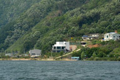 2016 북한강 호수변 도로정비 사업현장 현지확인 의 사진