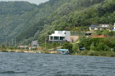 2016 북한강 호수변 도로정비 사업현장 현지확인 의 사진