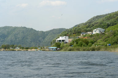 2016 북한강 호수변 도로정비 사업현장 현지확인 의 사진