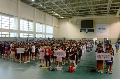2016 화천군 관내 고등학교 연합체육대회 의 사진
