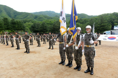 2016 육군 제7보병사단 신병수료식 의 사진