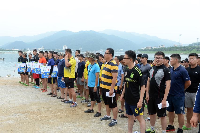 2016 육군 제27보병사단 쪽배축제 용선대회 의 사진