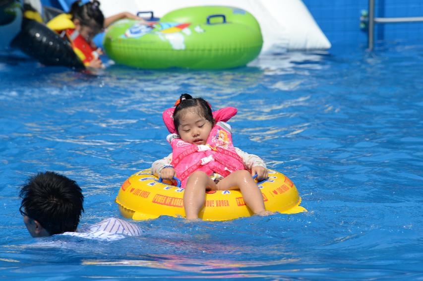 2016 물의나라 화천 쪽배축제 붕어섬 전경 의 사진