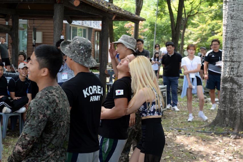 2016 물의나라 화천 쪽배축제 붕어섬 전경 의 사진