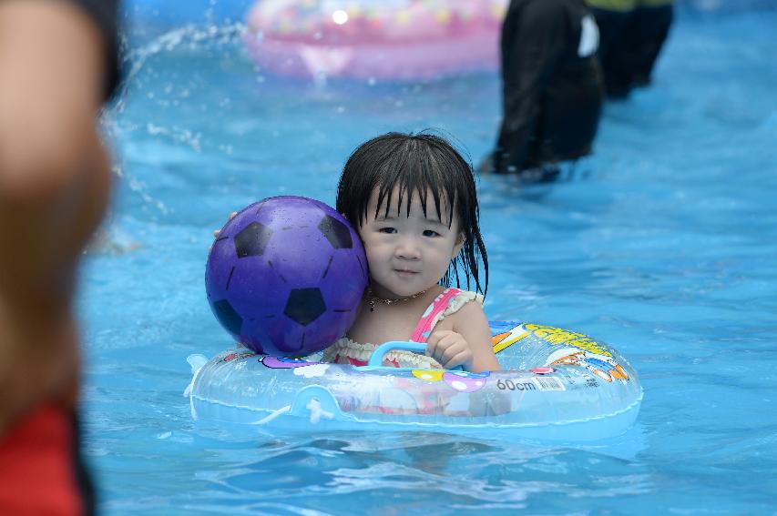 2016 물의나라 화천 쪽배축제 붕어섬 전경 의 사진