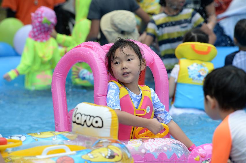 2016 물의나라 화천 쪽배축제 붕어섬 전경 의 사진