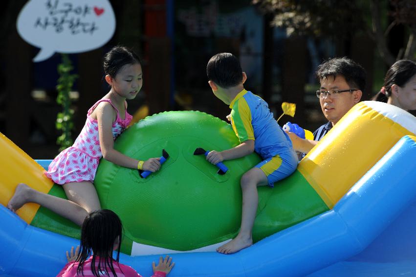 2016 물의나라 화천 쪽배축제 전경 의 사진