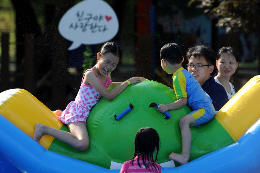 2016 물의나라 화천 쪽배축제 전경 의 사진