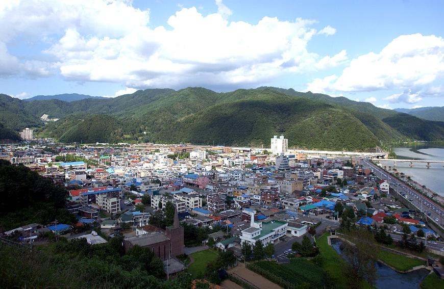 화천읍 전경 의 사진