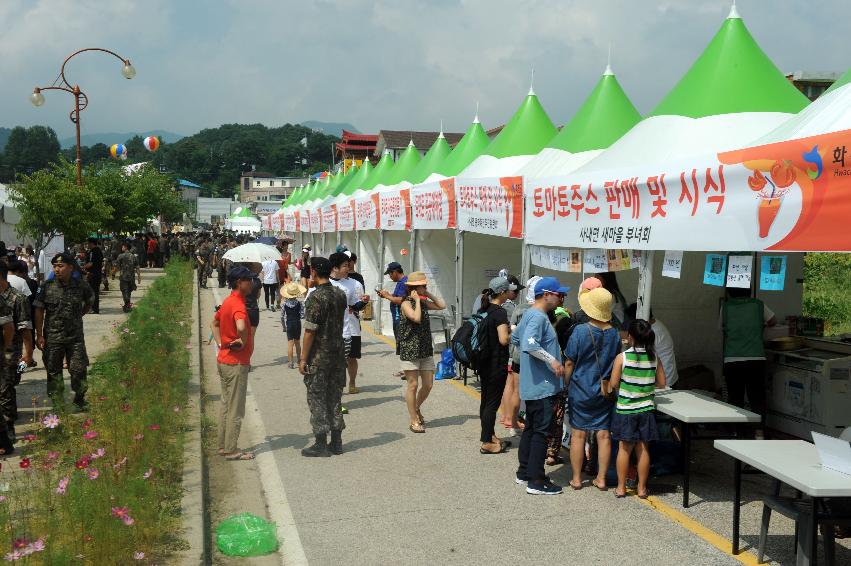 2016 화천토마토축제장 전경 의 사진