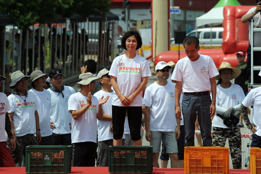 2016 화천토마토축제장 전경 의 사진