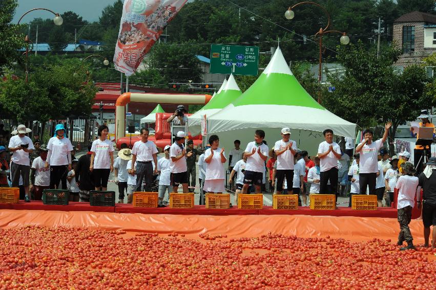 2016 화천토마토축제장 전경 의 사진