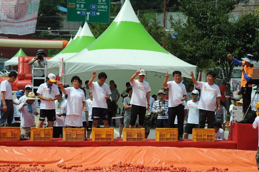 2016 화천토마토축제장 전경 의 사진