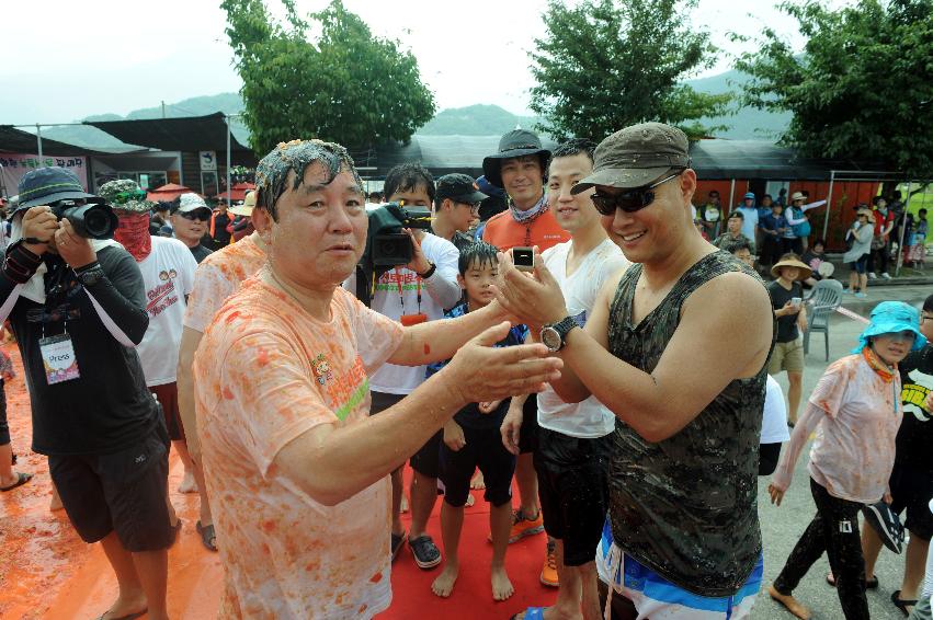 2016 화천토마토축제장 전경 의 사진