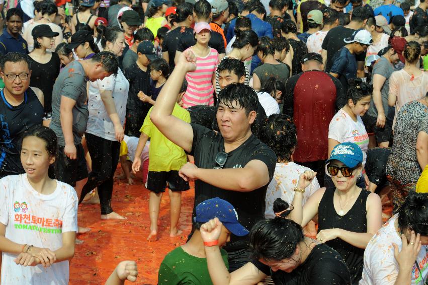 2016 화천토마토축제장 전경 의 사진